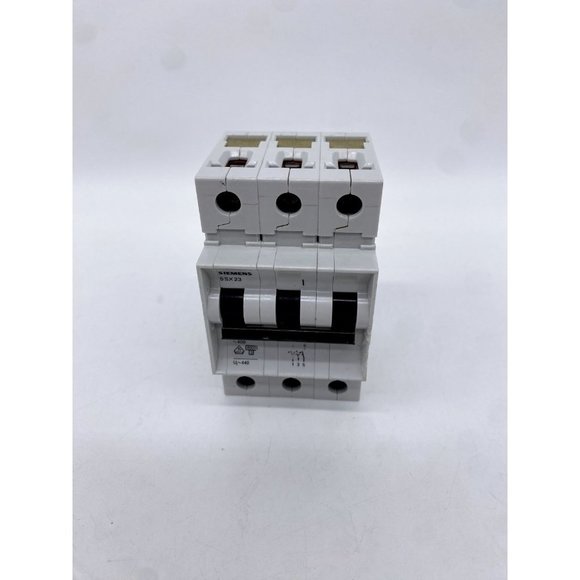 Siemens Circuit Breaker 5SX23 D20 20 Amp 3-Pole KONECRANES #52524548 NEW - Picture 1 of 7